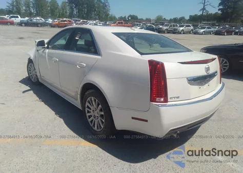 2012 Cadillac Cts Luxury из США, поврежденный, VIN 1G6DE5E55C0117701